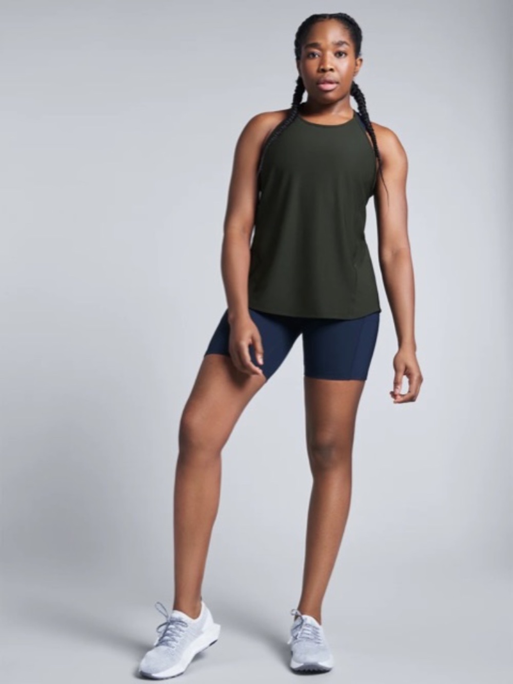 LNDR Air Tank Olive Size XS